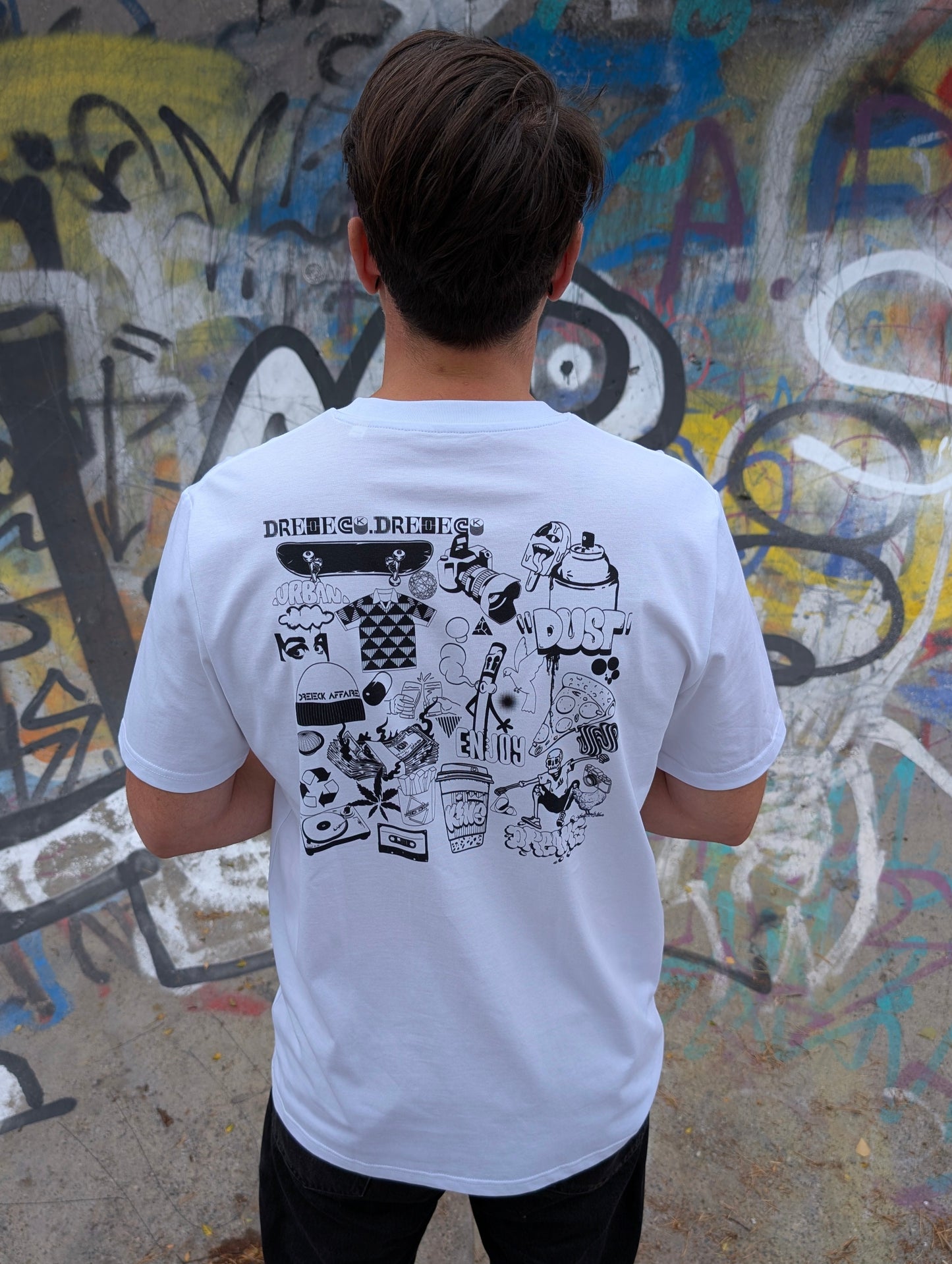 DD Connected Culture T-Shirt Detail – GOTS-zertifizierte Bio-Baumwolle