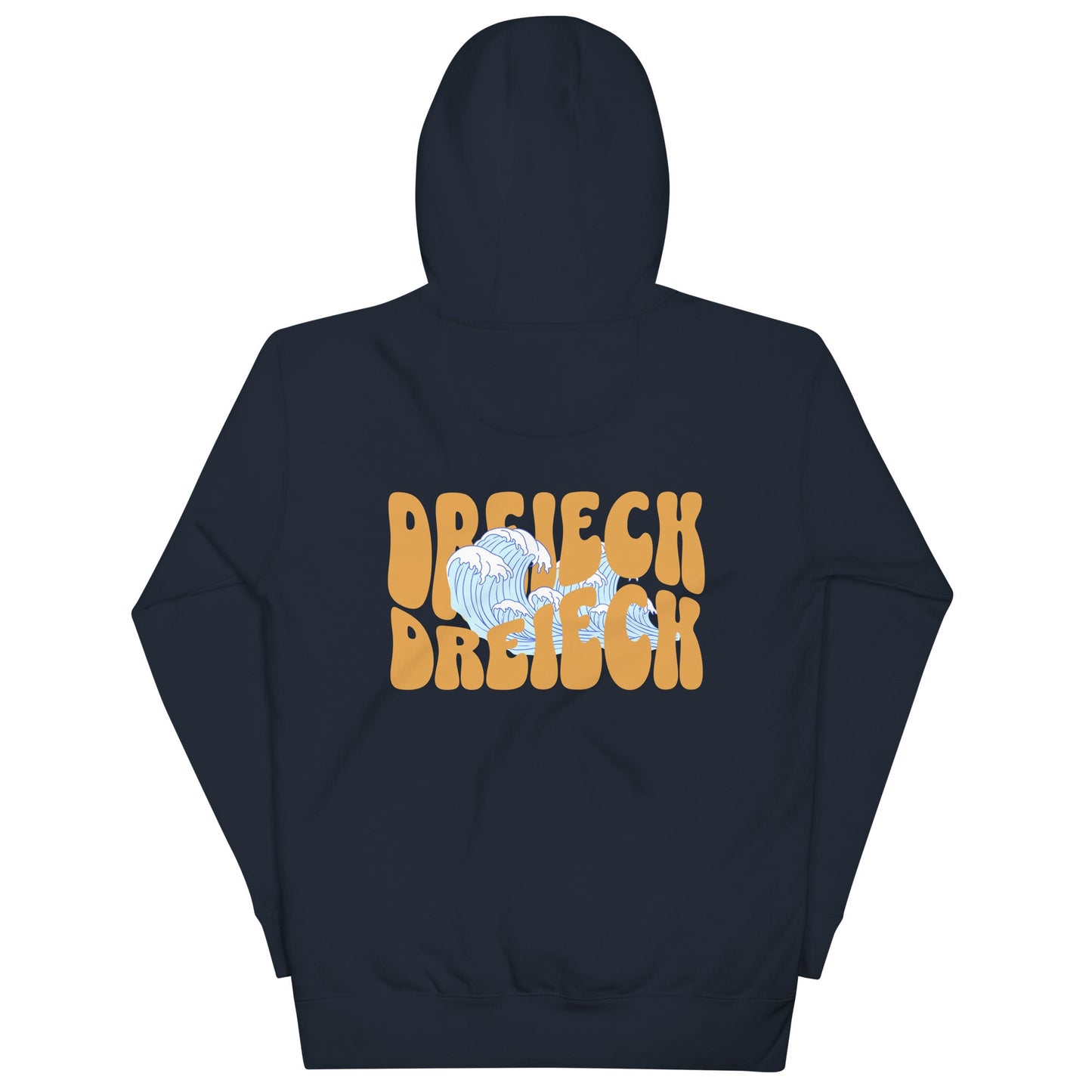 Dreieck Hoodie Wave - UNISEX - DREIECKDREIECK