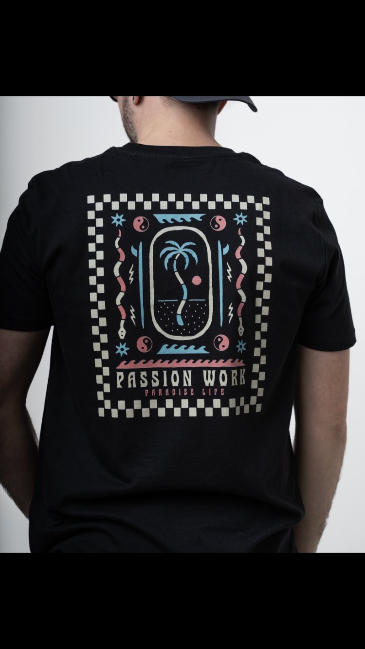 PASSION PARADIES T - SHIRT white /weiß Unisex - DREIECKDREIECK