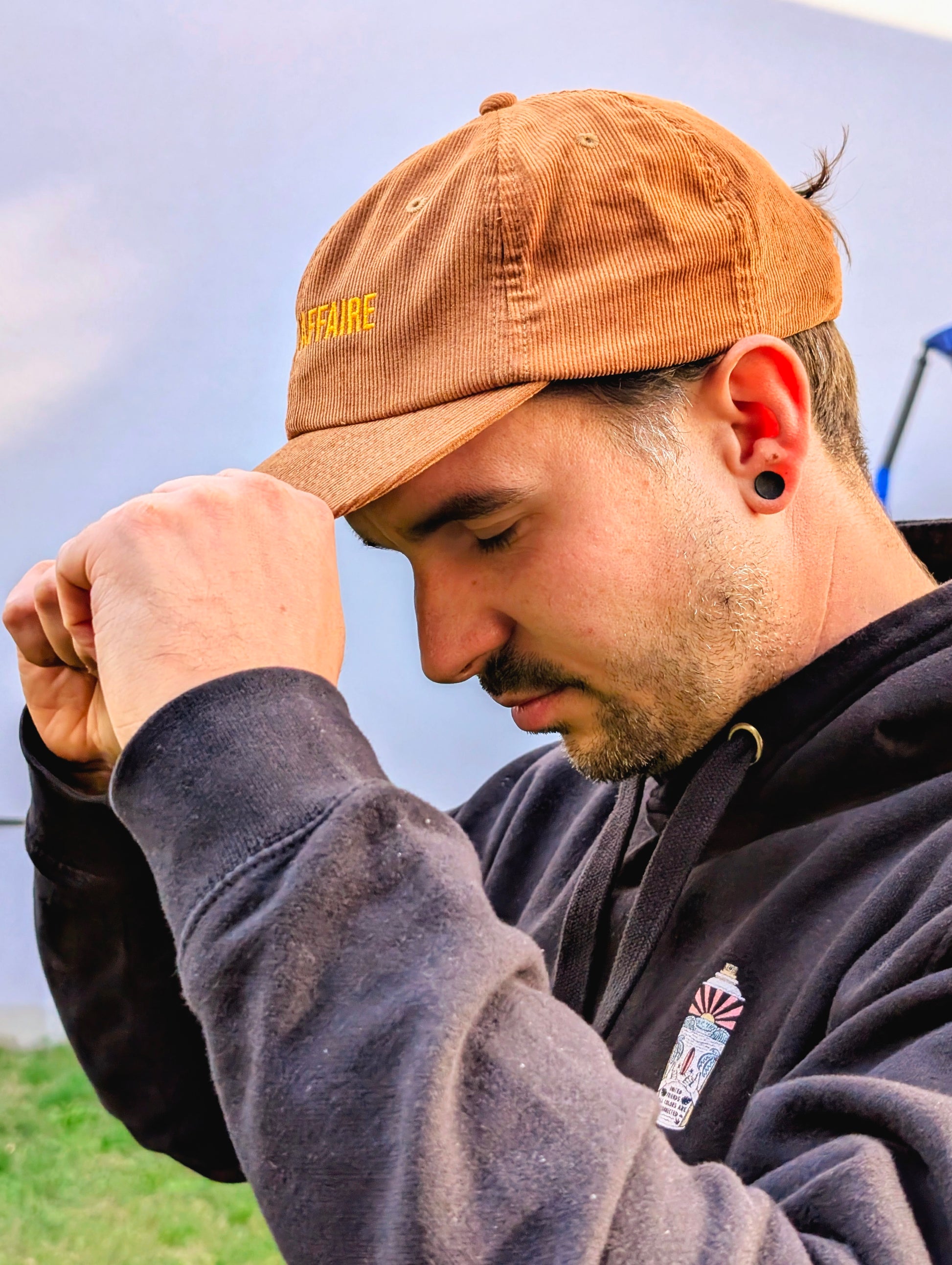 Dreieck Affaire Cap Berlin – Unstrukturierte Krone Cord
