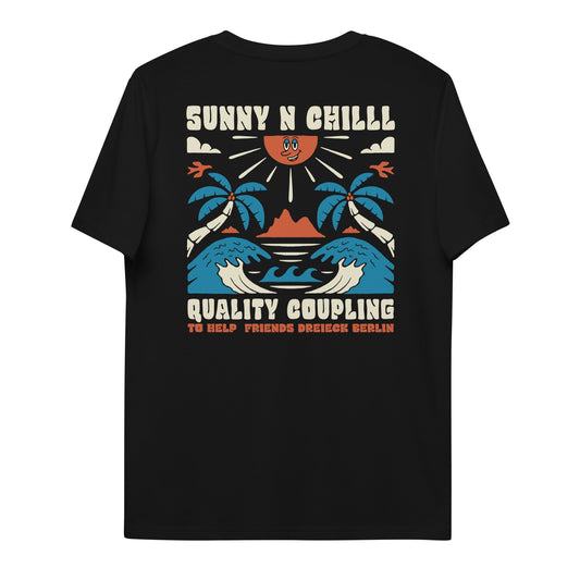 SUNNY N CHILL T-Shirt black unisex - DREIECKDREIECK